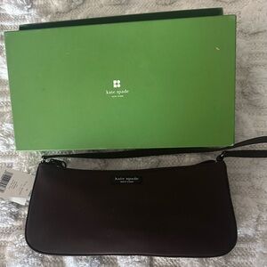 Kate Spade Brown Wristlet